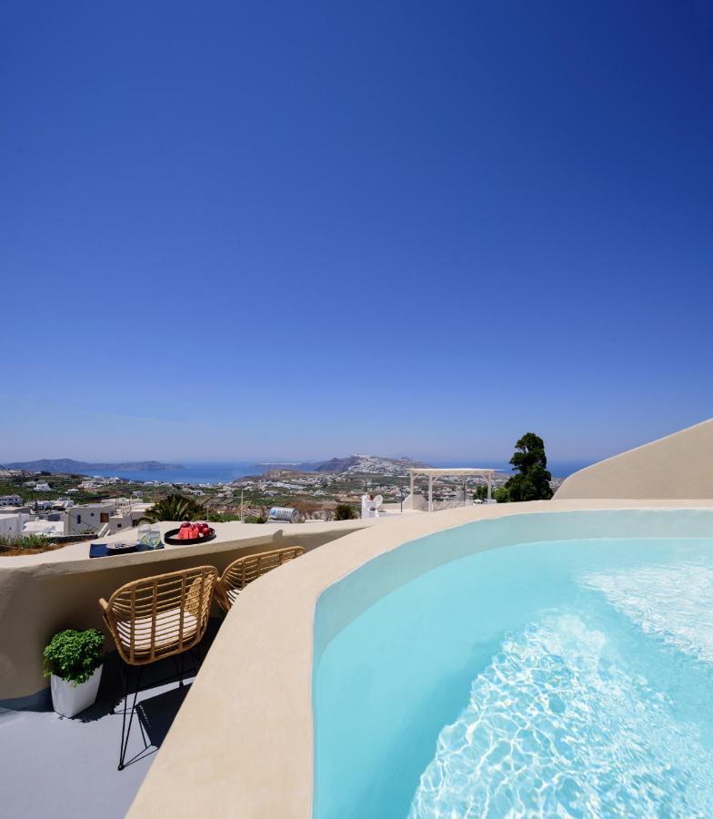 Diva Santorini Luxury Villa Pýrgos Esterno foto