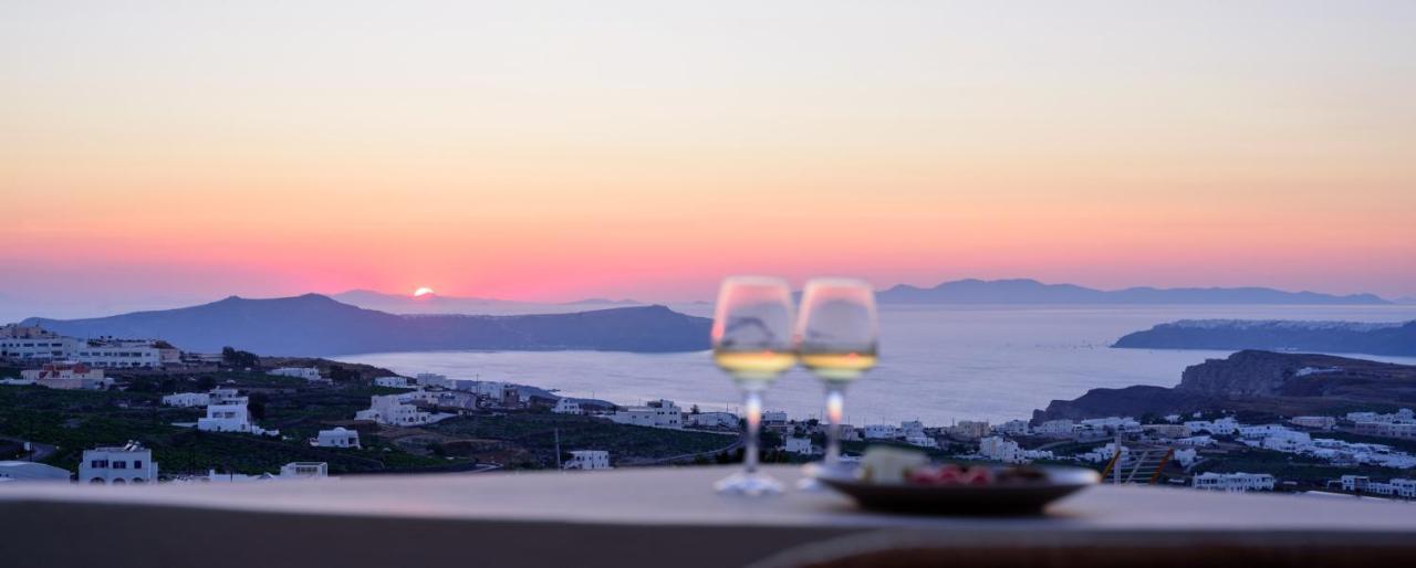 Diva Santorini Luxury Villa Pýrgos Esterno foto