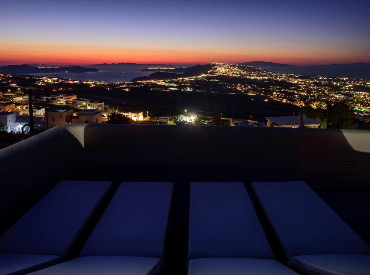 Diva Santorini Luxury Villa Pýrgos Esterno foto