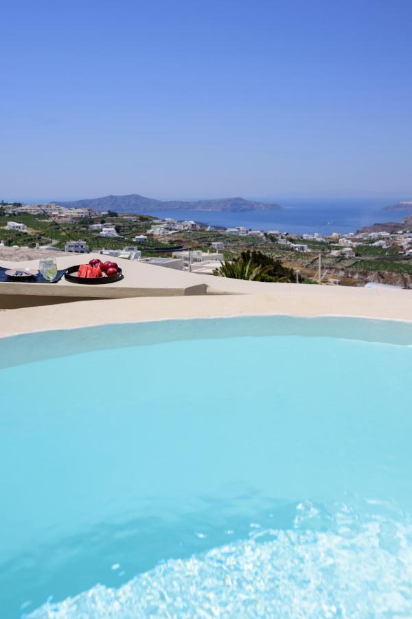 Diva Santorini Luxury Villa Pýrgos Esterno foto